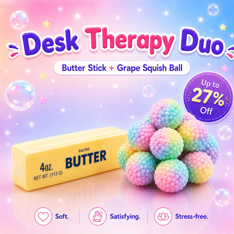 Desk Therapy Duo — 2-Piece Fidget Bundle