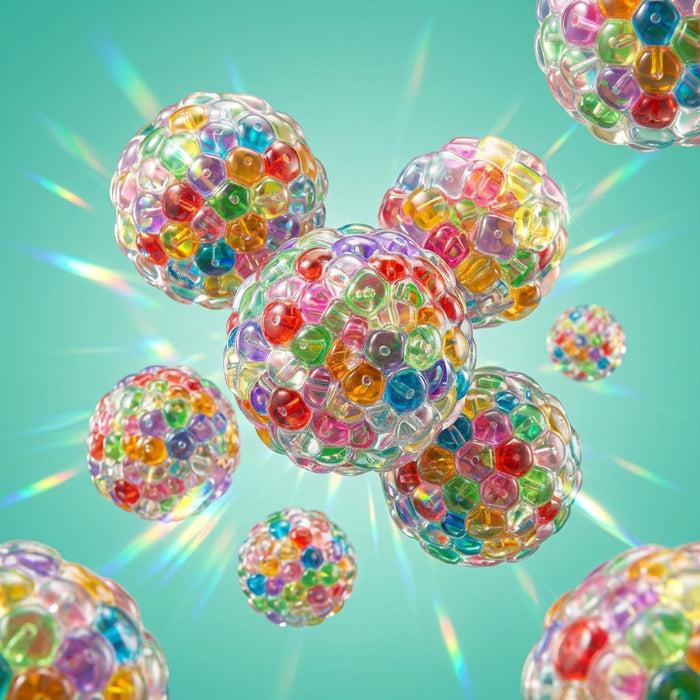 Ice Beads Squishy Ball